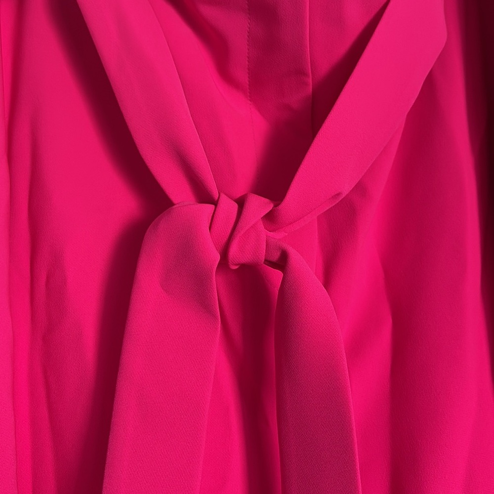 Vince Camuto Hot Pink Wide-Leg Cropped Pants, Size 20 - Picture 5 of 11
